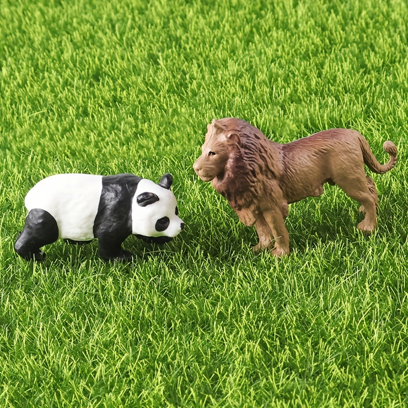 12pcs Realistic Wild Animal Figures Set for Christmas Birthday Easter