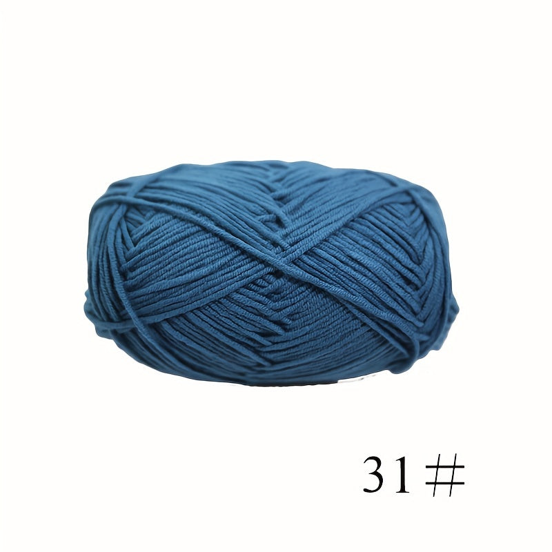 4pcs Chunky Thick Bulky Yarn for Crocheting & Knitting, 60% Cotton 40% Acry