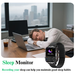 Unisex Smartwatch Wireless Calling Sport Mode Fashionable Wrist