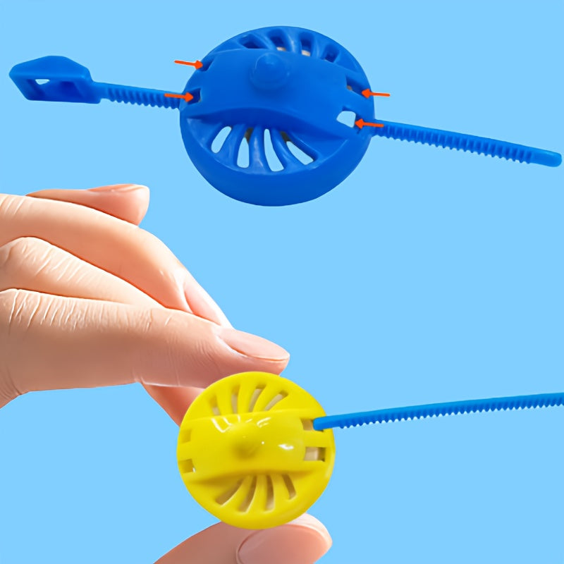 Mini Pull Up Spinner Pocket Toy - Holiday Party Favor