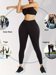 High Waist Skinny Yoga Pants Sports Fitness Running Trousers Women