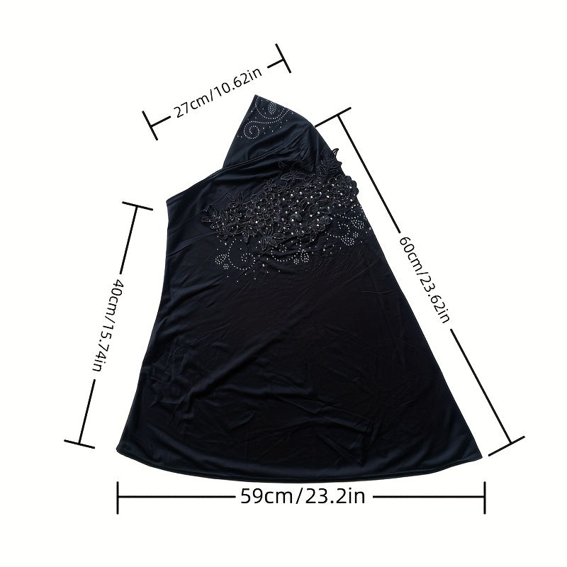 Gauze Scarf Ice Silk Hot Diamond Turban Muslim Hat Arab Hijab