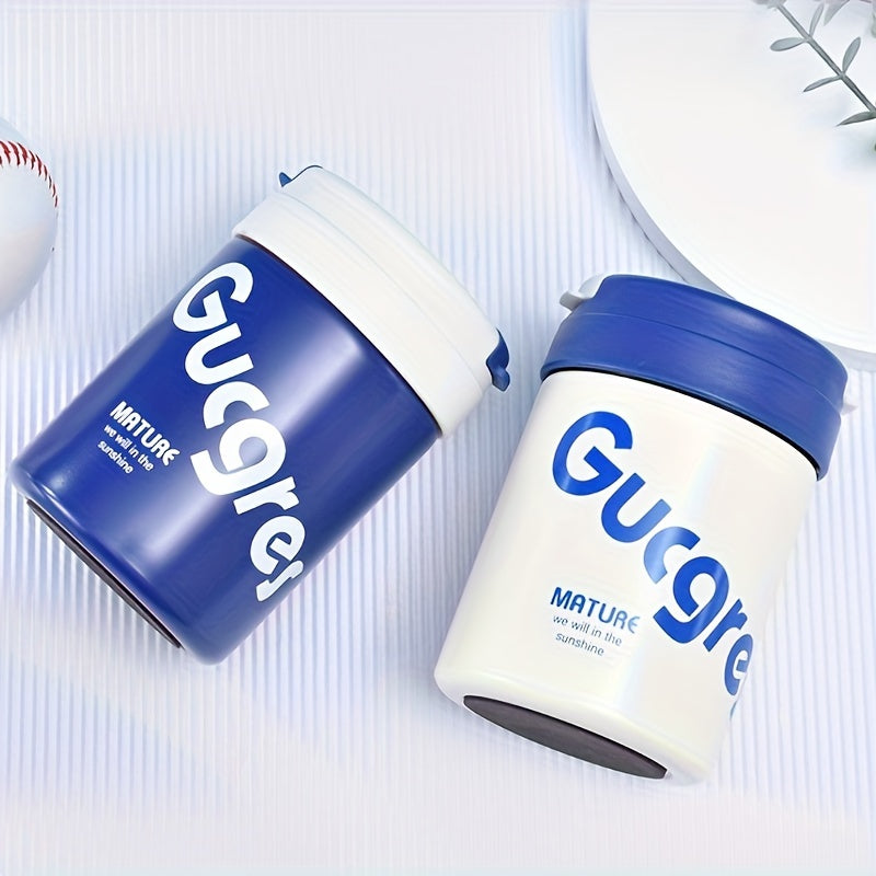 420ml Creative Stainless Steel Coffee Cup Leakproof Water Bottle Insulated Mug