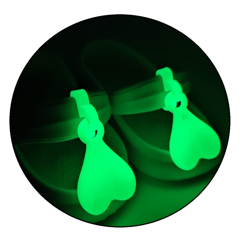 2pcs Glow In The Dark Balls for Croc Shoes