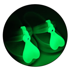 2pcs Glow In The Dark Balls for Croc Shoes