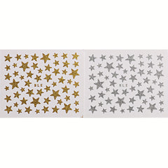 Sparkly Star Nail Art Stickers Self Adhesive Easy to Apply Long Lasting