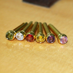 Crystal Inlaid Guitar String Nail Set for Enhanced Sound and Aesthetics