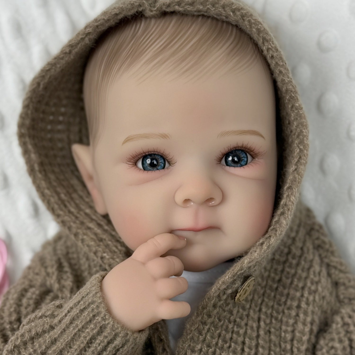 19 Inch Reborn Baby Girl Doll Toy for Kids Birthday Gift