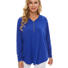 Solid Long Sleeve Hoodie Casual Every Sweatshirt For Spring & Fall