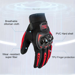 Touch Screen Outdoor Skiing Motorcycle Gloves Non-slip Full Finger Gloves
