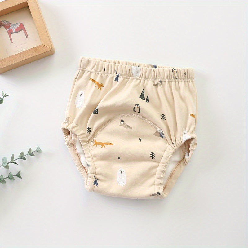 Baby Cotton Training Pants 6 Layers Washable Diaper Pants
