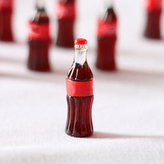 6pcs Cola Soda Bottle Models Realistic Dollhouse Drink Accessories