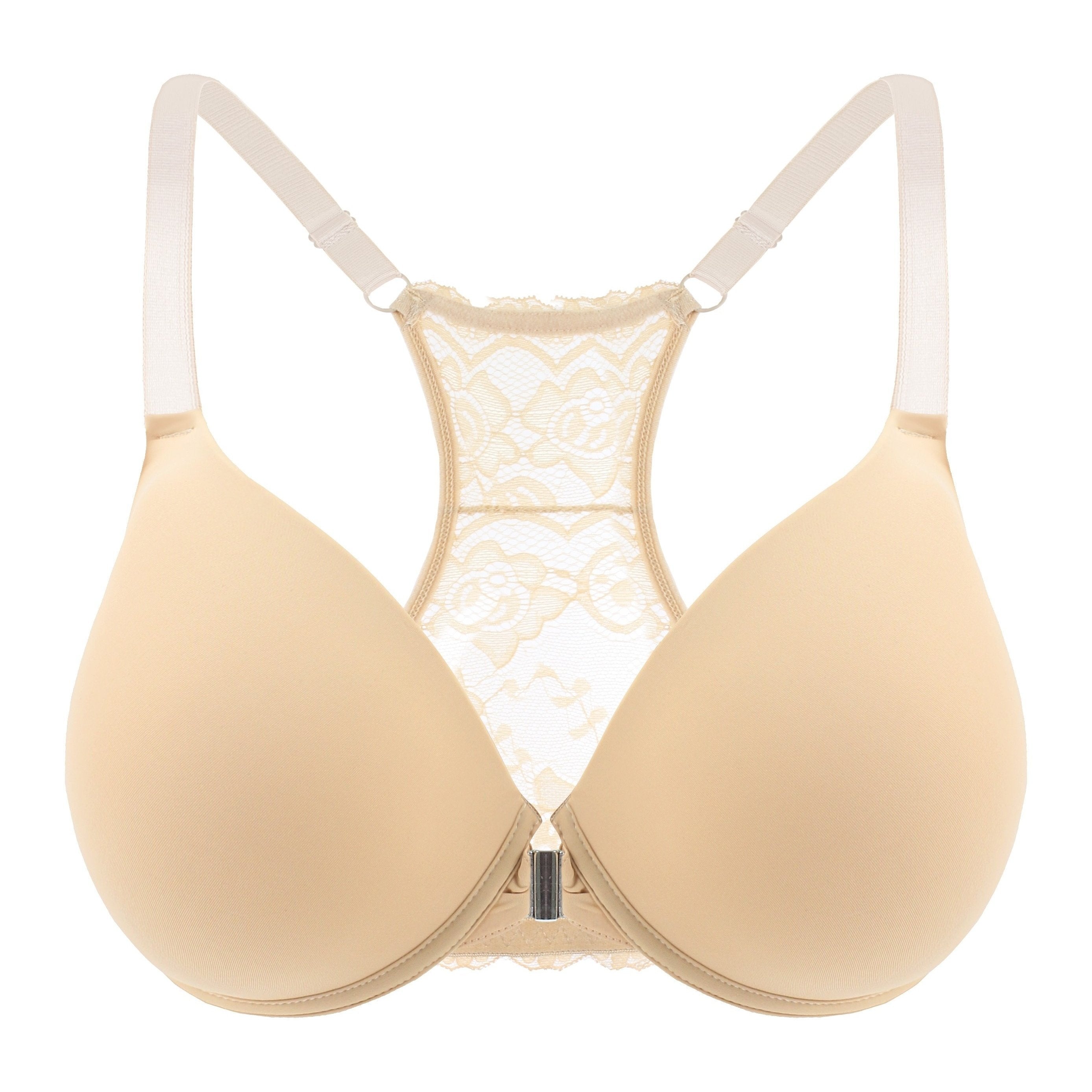 Bra Women's Racer Back Full Cover T shirt Bra