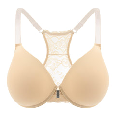 Bra Women's Racer Back Full Cover T shirt Bra