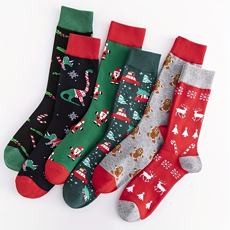 Colorful Christmas Socks for Men