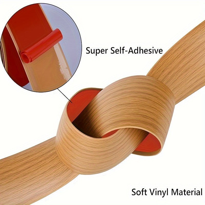 Floor Transition Strip 3.05m Self-Adhesive Laminate Vinyl Flat Divider