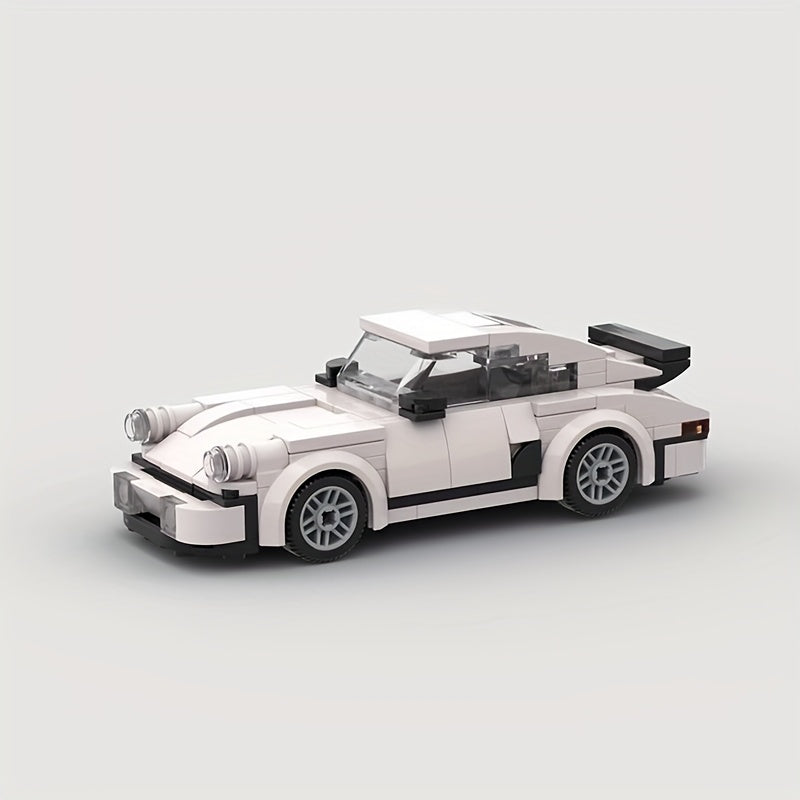 196pcs 911 Sports Car Building Block Set, MOC Racing Car Toys