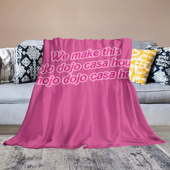 Cozy Lightweight Flannel Blanket for Christmas Gift Sofa Bedroom Camping Travel