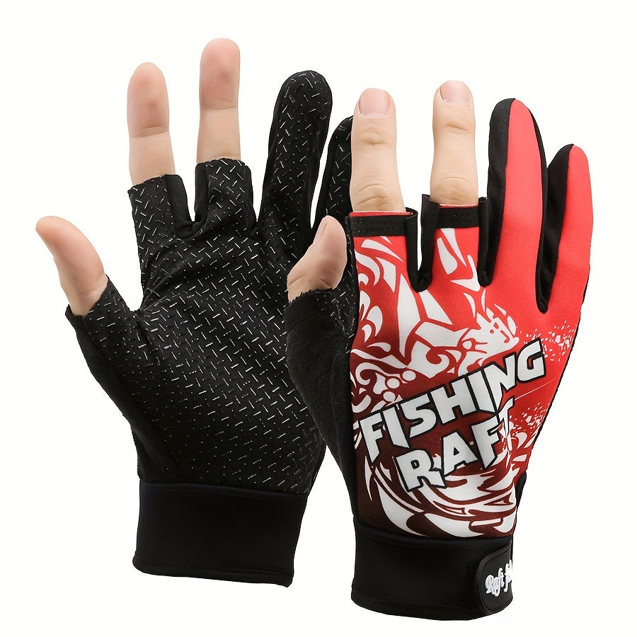 Fingerless Fishing Gloves for Sea & Boat Fishing