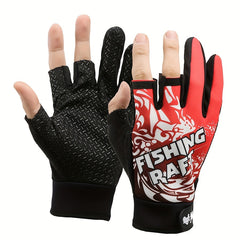Fingerless Fishing Gloves for Sea & Boat Fishing