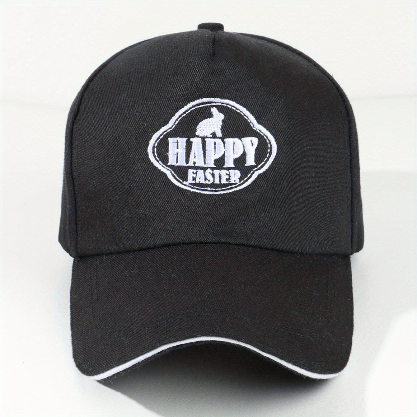 Easter Rabbit Baseball Cap Bunny Embroidered Sun Hat Adjustable