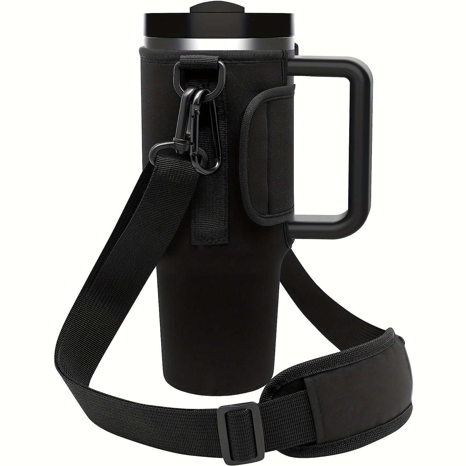 Water Bottle Carrier Bag for 30-40oz Tumbler with Adjustable Strap