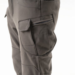 Men's Winter Work Trousers Plus Velvet Warm Cargo Pants