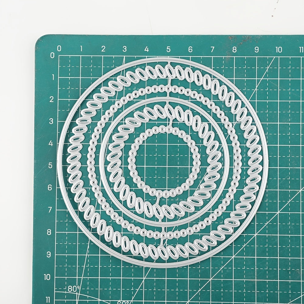 Metal Cutting Dies Round Frame Stencils DIY Scrapbooking Stamp Album Decorative