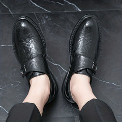 Men's Monk Loafer Shoes Non Slip Casual Shoes