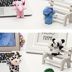 Plush Animal Puppets for Toddlers - Soft Stuffed Toys, Mixed Colors