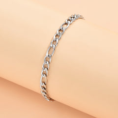 Men's Stainless Steel Silver Bracelet Jewelry Gift