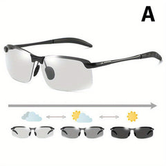 Men's Polarized Sunglasses Night Vision Dual use Sunglasses