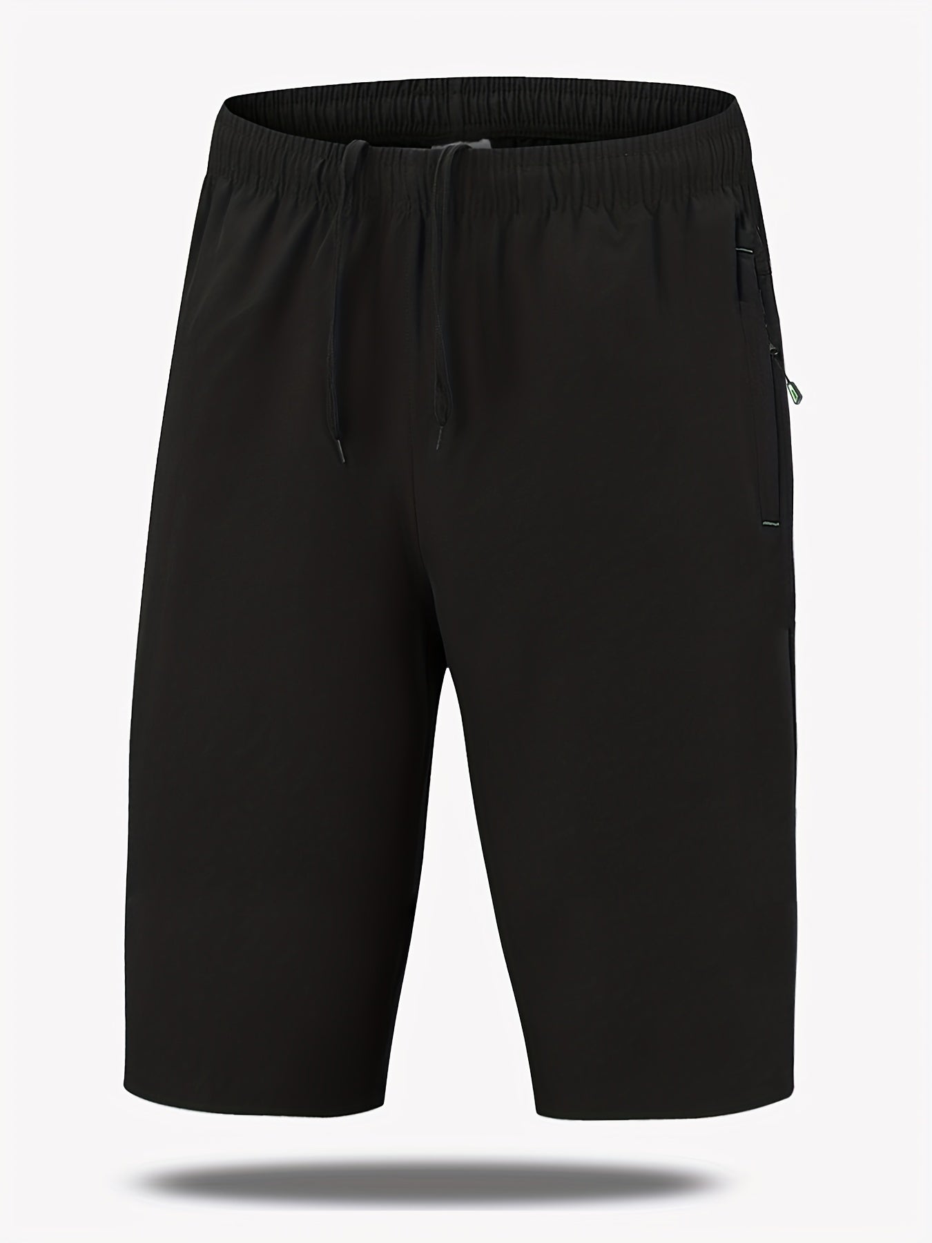 Men's Comfy Zipper Pocket Shorts for Summer Fitness