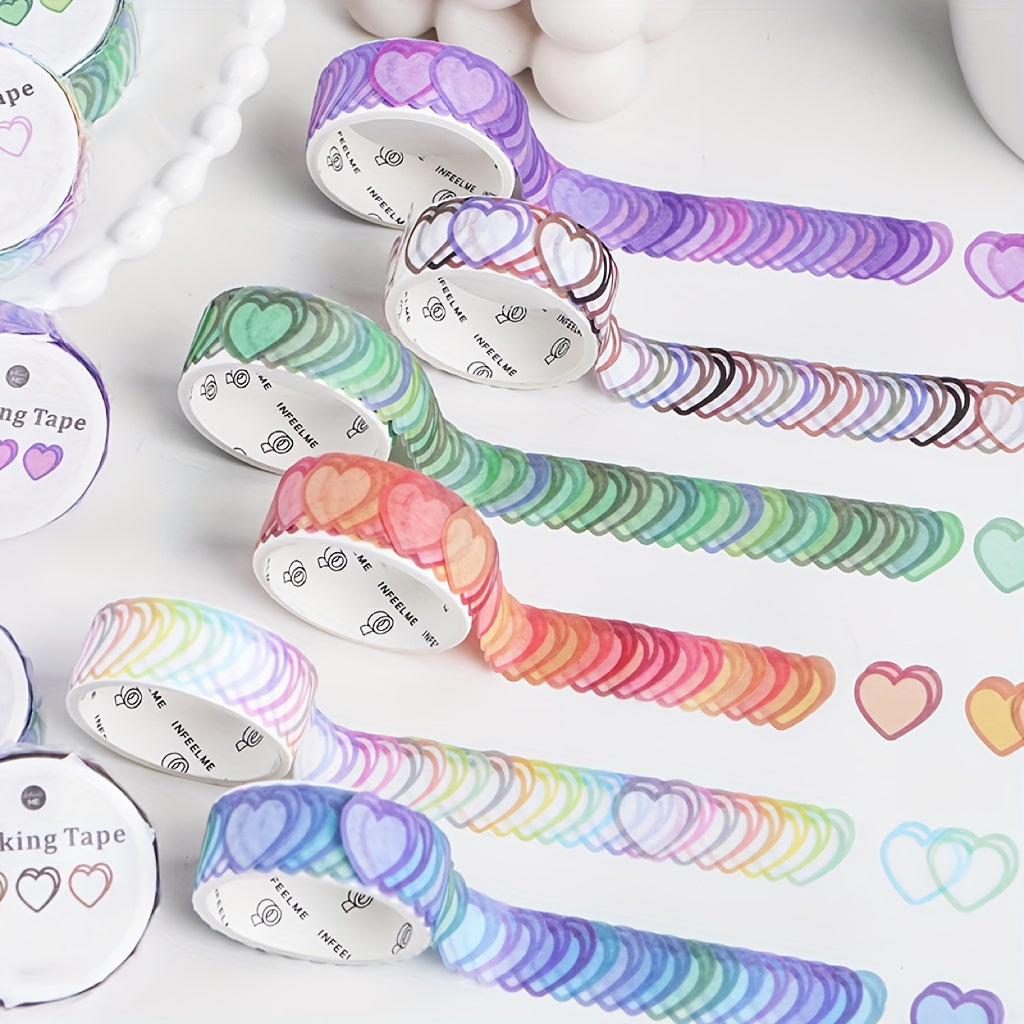 Love Confession Washi Tape Stickers Set - 100pcs