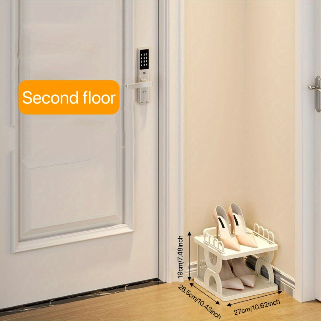 Folding Shoe Rack Space-Saving Storage Rack
