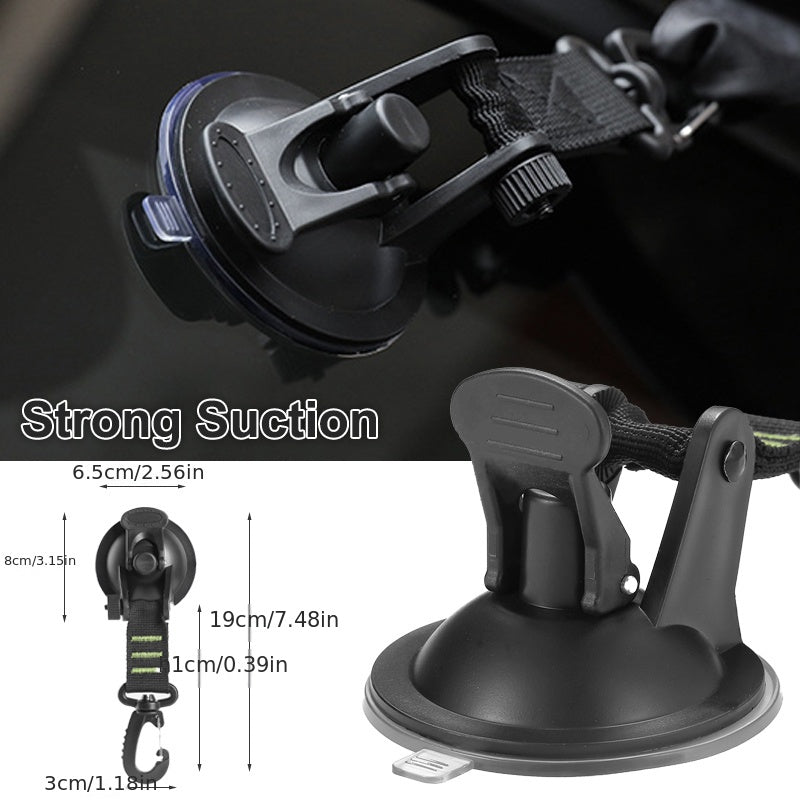 1pc Tent Suction Cup Hook Anchor Outdoor Car Camping Tarp Tie Down
