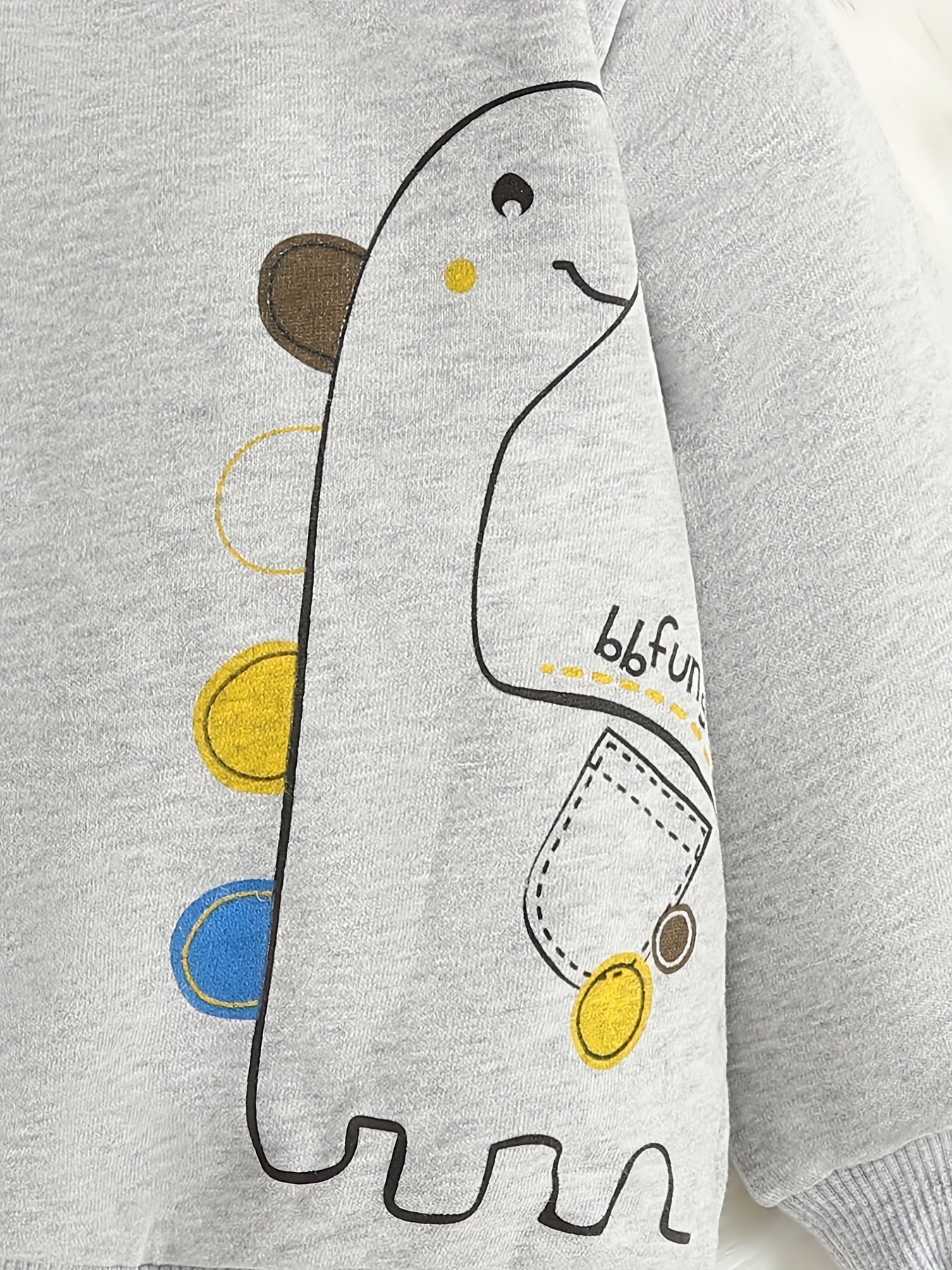 Boys Cartoon Sweatshirt Long Sleeve Pullover