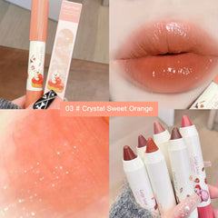 6-Color Moisturizing Lipstick with Lustrous Finish - Long Lasting