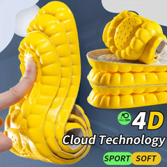 4D Massage Shoes Insoles Arch Support Unisex