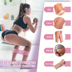 Yoga Dance Hip Lifting Band Resistance Rope for Body Shaping