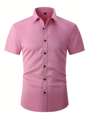 Men's Formal Button Up Shirt for Business Occasion