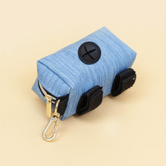 Dog Poop Bag Dispenser with Metal Buckle - Easy Waste Bag Dispensing