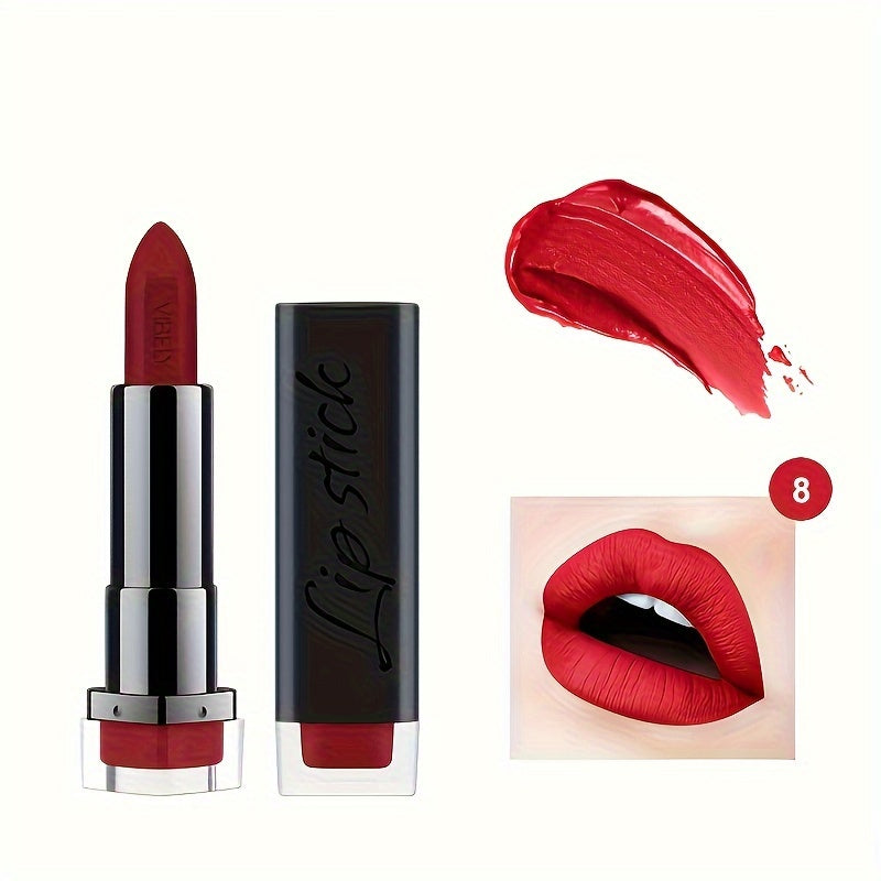 Chinese Style Red Tone Matte Lipstick Long Lasting Waterproof