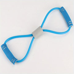 Yoga Figure 8 Resistance Band for Arm Chest Expanding Gym Fitness Elastic Rope