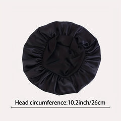 Girls Casual Bonnet Cap Night Cap Elastic Shower Cap