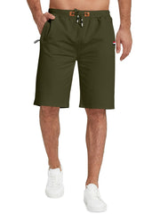 Men's Casual Elastic Waist Shorts
