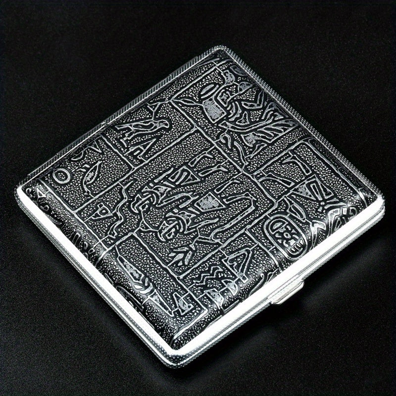 High-end Men's Cigarette Storage Box Leather Cigarette Case