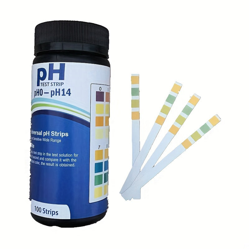 100pcs PH Test Paper 0-14 for Drinking Water Swimming Pool Aquarium