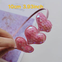Girls' Glitter Love Headband & Sweet Hair Band