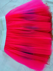 Sequin Rainbow Tutu Skirt Performance Dance Skirt Kids Clothes
